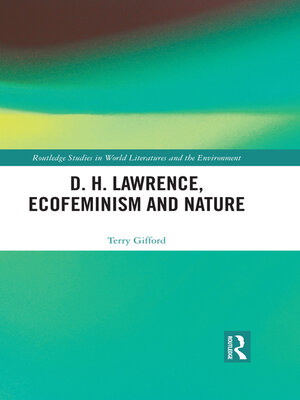cover image of D. H. Lawrence, Ecofeminism and Nature